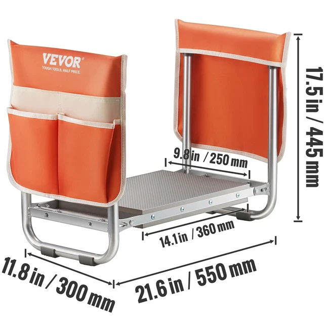 VEVOR Garden Ease Kneeler Seat