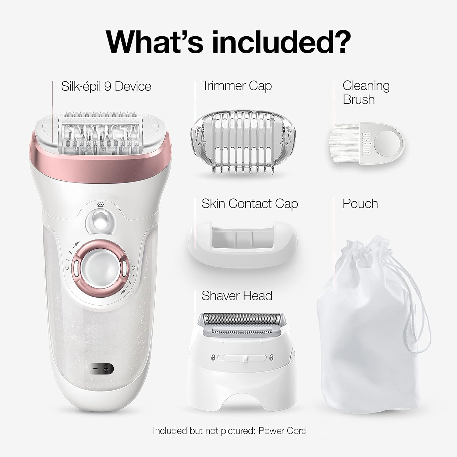 Womens Shaver & Trimmer, Cordless, Rechargeable