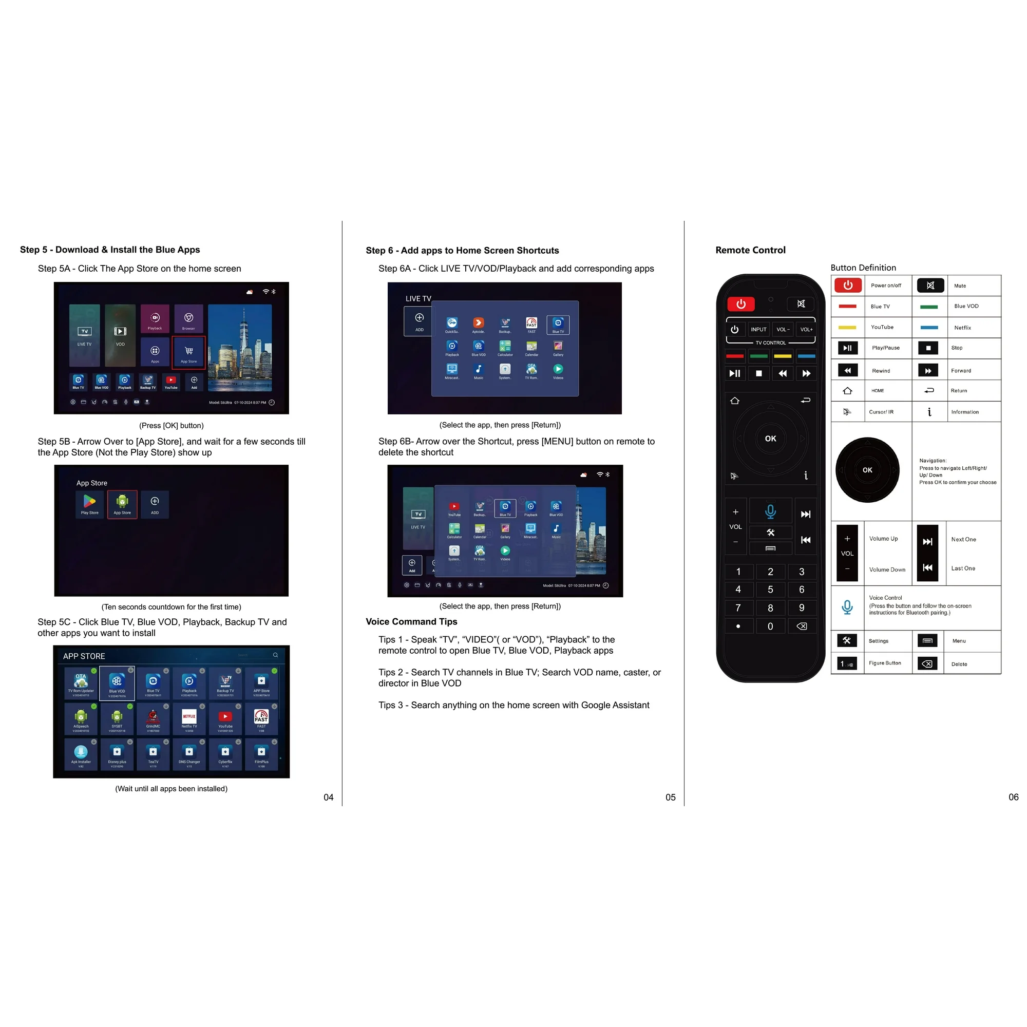 Super Box S6 Max 2025 Fully Loaded, 6K 8K HD,4GB RAM+64GB ROM, Superbox S6 Max Smart TV Box with Voice Remote&Parental control time, 2T2R Dual Band Wifi