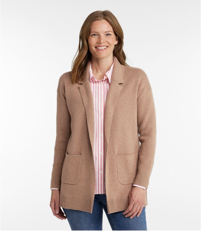 Women's Wicked Soft Cotton/Cashmere Coatigan Sweater