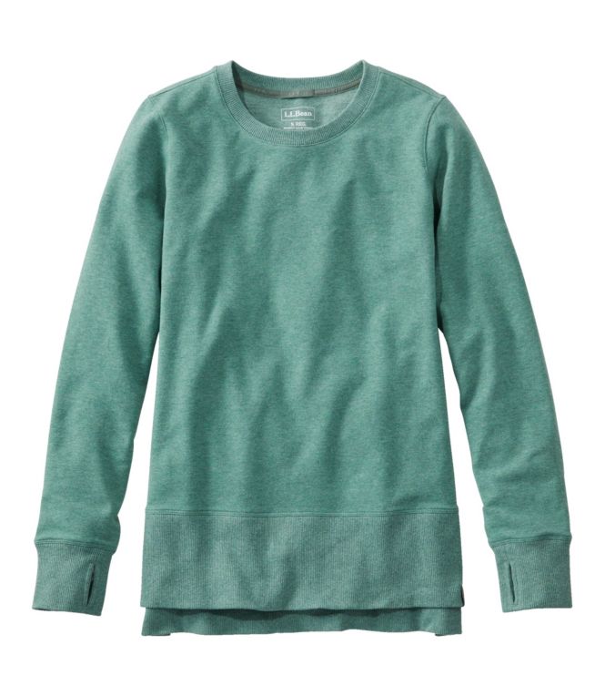 Women's L.L.Bean Cozy Sweatshirt, Split-Hem