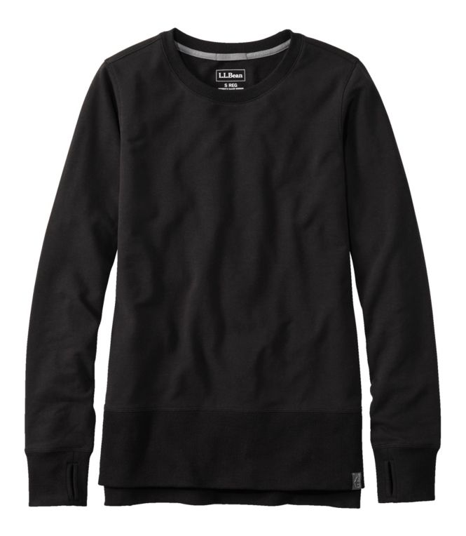 Women's L.L.Bean Cozy Sweatshirt, Split-Hem