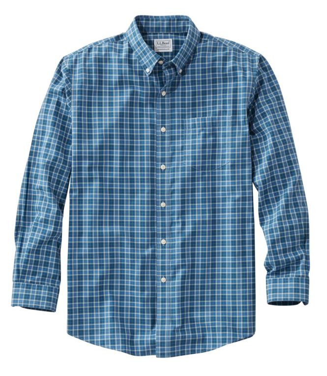 Men's Wrinkle-Free Kennebunk Sport Shirt, Traditional Fit Check