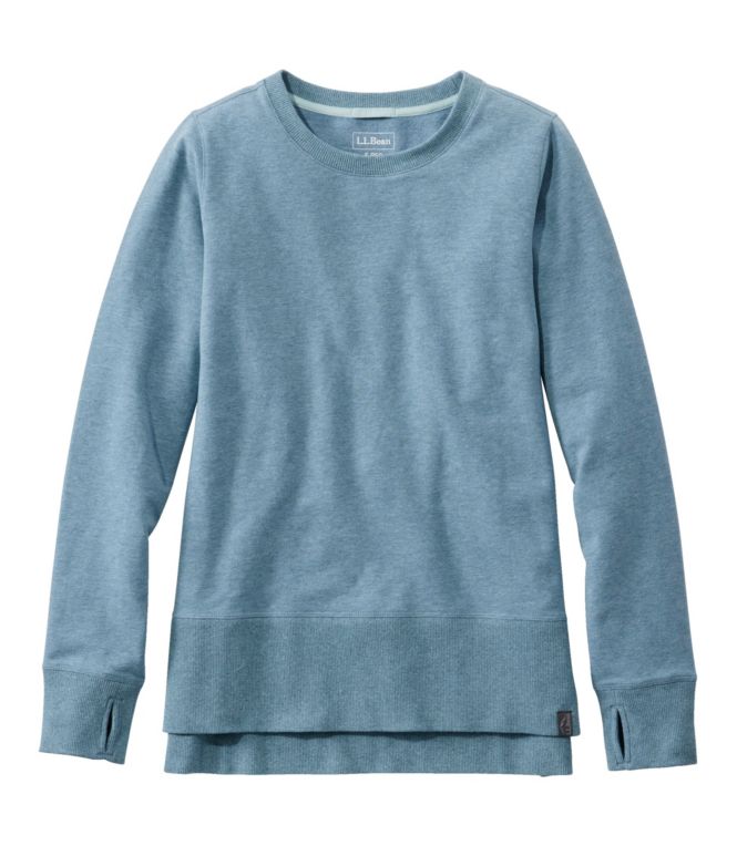 Women's L.L.Bean Cozy Sweatshirt, Split-Hem