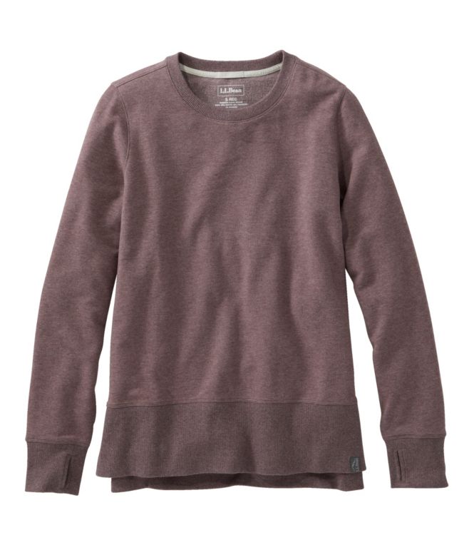 Women's L.L.Bean Cozy Sweatshirt, Split-Hem