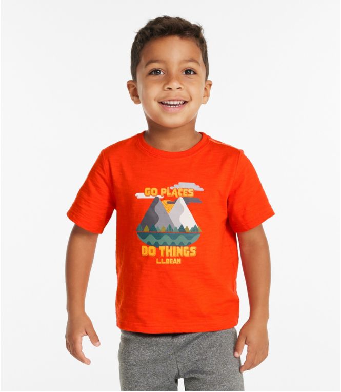 Toddlers' Graphic Tee, Short-Sleeve Glow-In-The-Dark