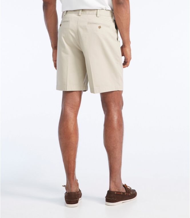 Men's Wrinkle-Free Double L® Chino Shorts, Natural Fit, Hidden Comfort Waist, 8