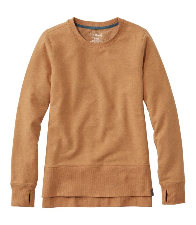 Women's L.L.Bean Cozy Sweatshirt, Split-Hem