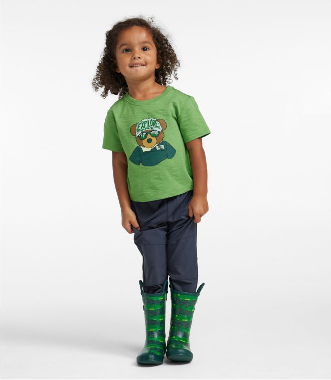 Toddlers' Graphic Tee, Short-Sleeve Glow-In-The-Dark