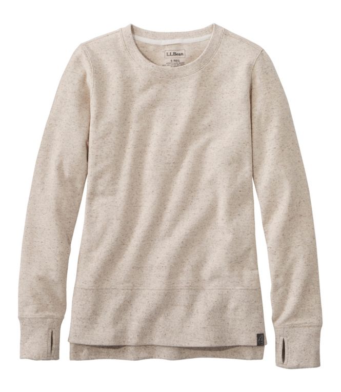 Women's L.L.Bean Cozy Sweatshirt, Split-Hem