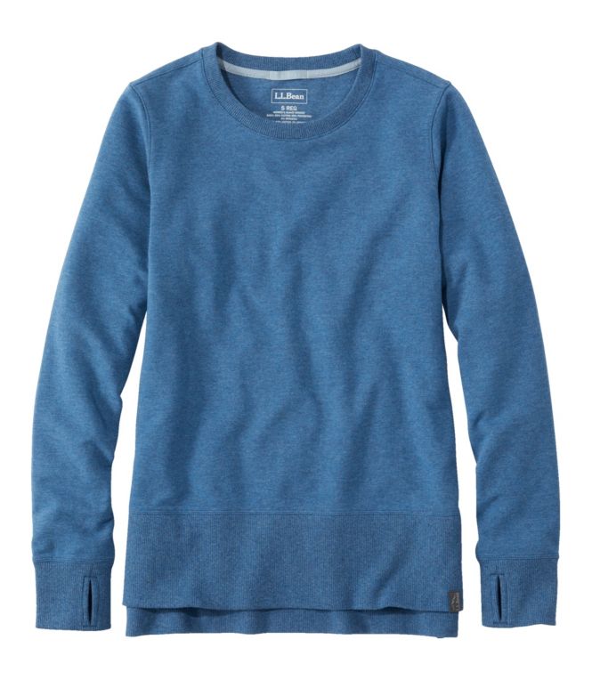Women's L.L.Bean Cozy Sweatshirt, Split-Hem