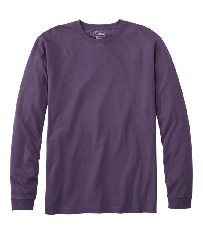 Men's Carefree Unshrinkable Tee, Traditional Fit, Long-Sleeve