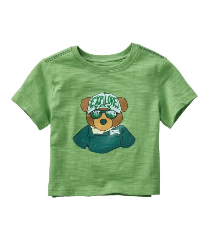 Toddlers' Graphic Tee, Short-Sleeve Glow-In-The-Dark