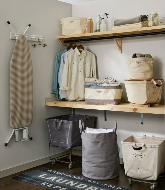 Canvas Laundry Storage Tote