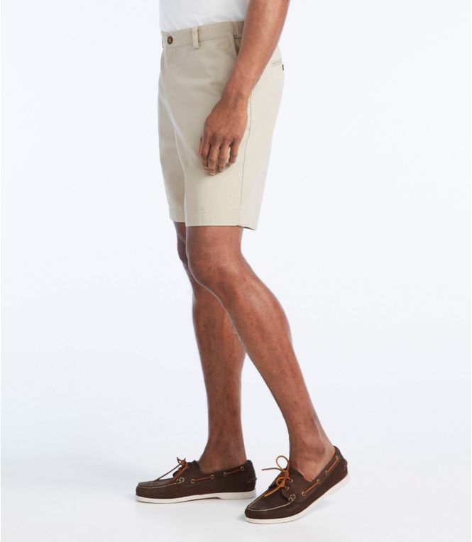 Men's Wrinkle-Free Double L® Chino Shorts, Natural Fit, Hidden Comfort Waist, 8