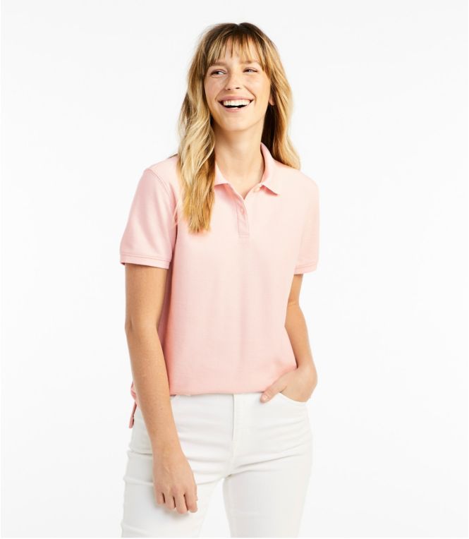 Women's Premium Double L® Polo, Relaxed Fit