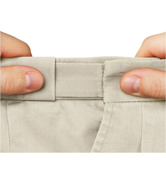 Men's Wrinkle-Free Double L® Chino Shorts, Natural Fit, Hidden Comfort Waist, 8