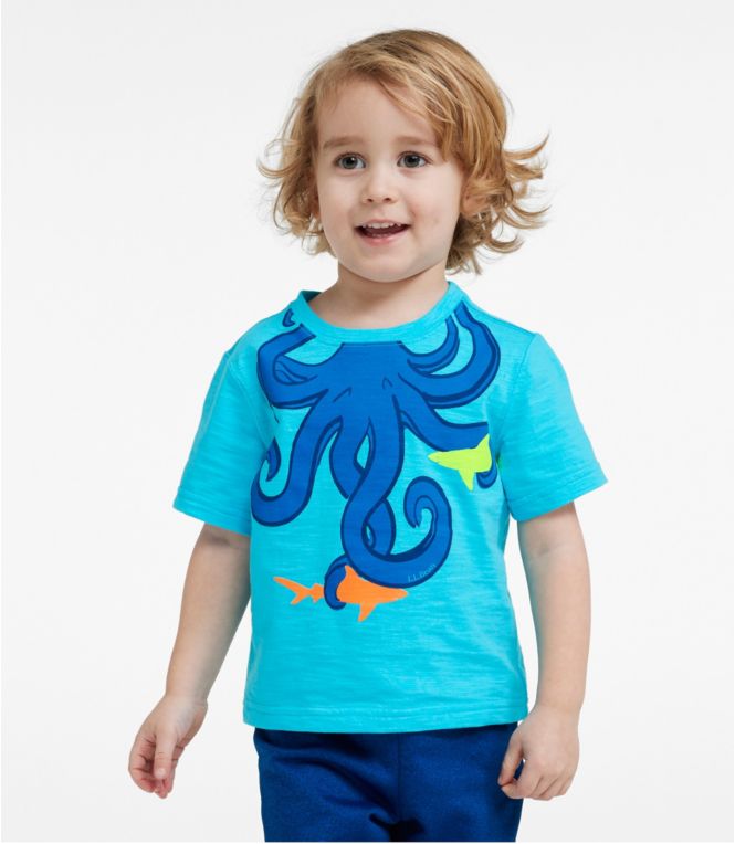 Toddlers' Graphic Tee, Short-Sleeve Glow-In-The-Dark