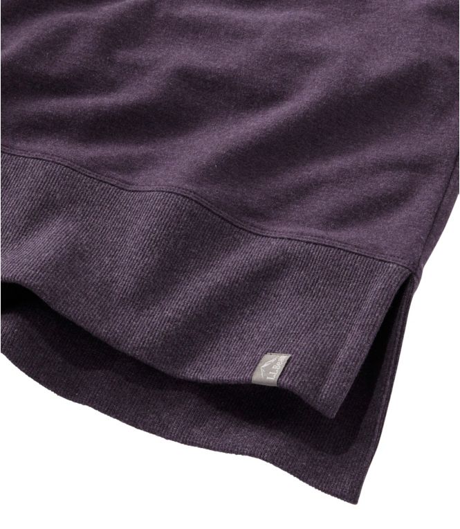 Women's L.L.Bean Cozy Sweatshirt, Split-Hem