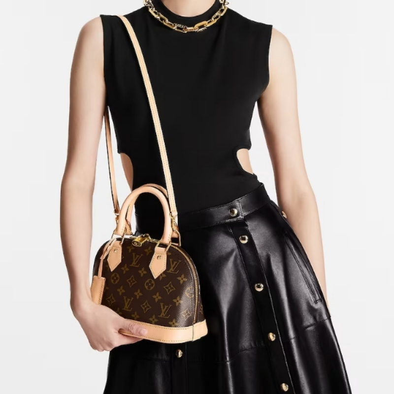 Louis Vuitton LV Alma BB PM Shoulder Bag Monogram Damier Ebene M53152 (Replica) - Ultra-Collectible