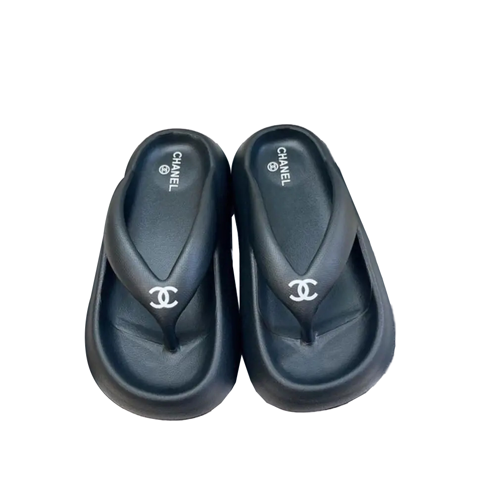 Chanel Thick-soled Beach Flip-flops Slide Sandal (Replica) - Ultra-Collectible