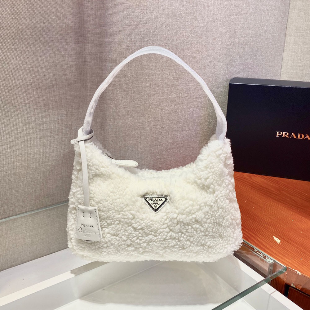 Prada Wool & Cashmere Handbag - Ultra-Collectible