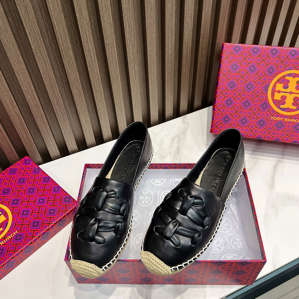 Tory Burch Leather Comfortable Fisherman Shoes   Sandals Slide (Replica) - Ultra-Collectible