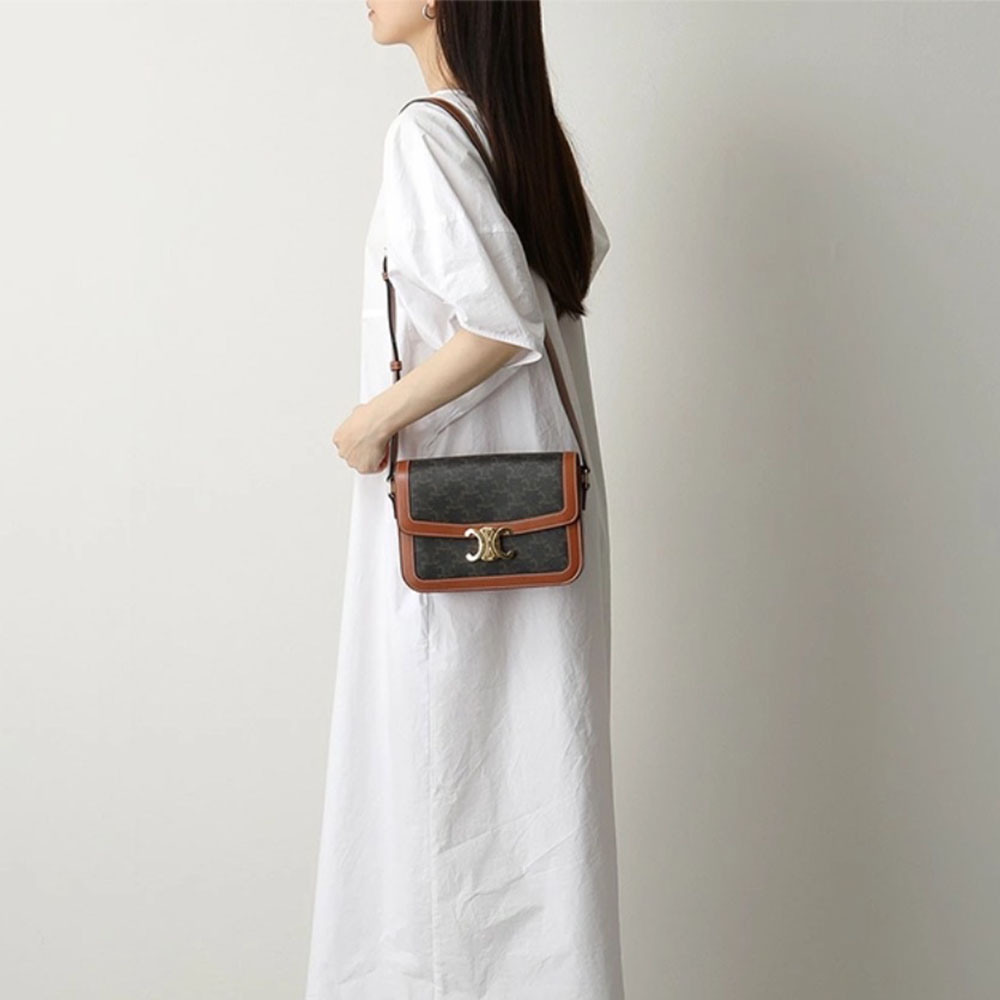 CELINE Triomphe Shoulder Bag Small&Medium(Replica) - Ultra-Collectible