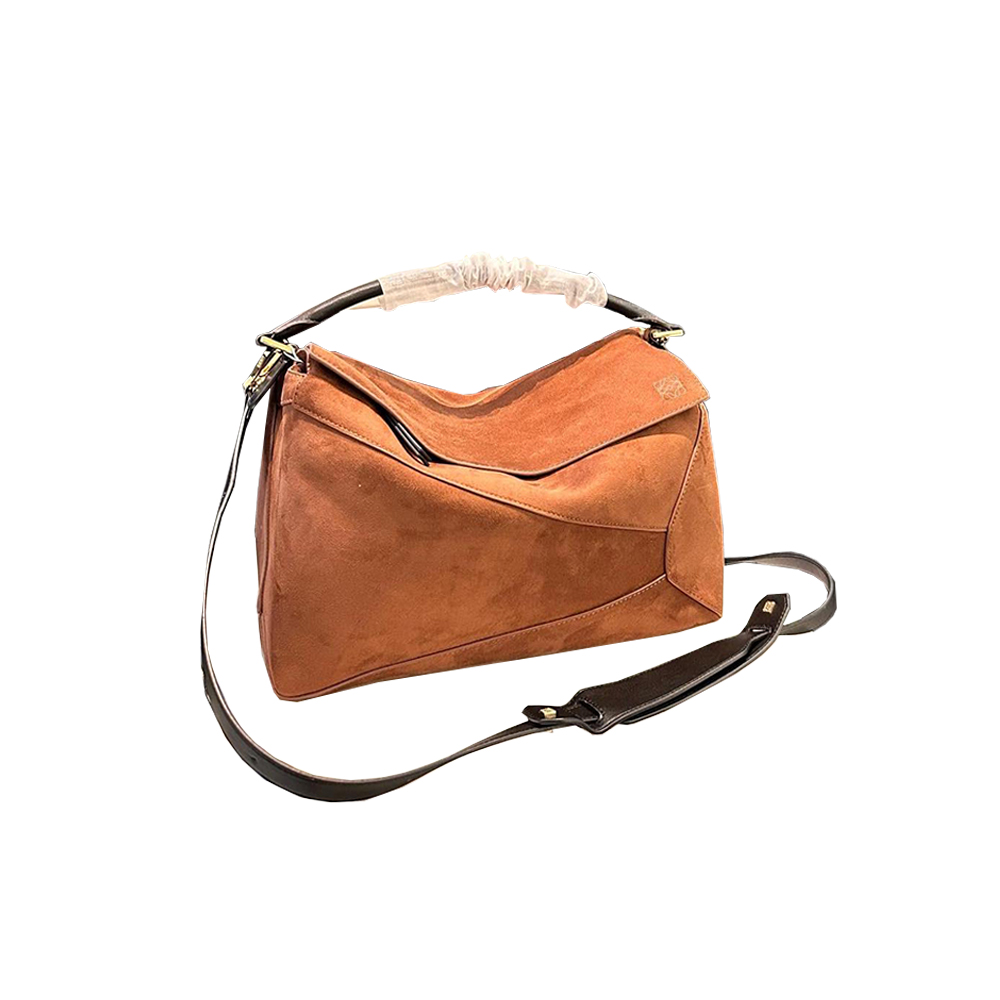 LOEWE Suede Puzzle Bag (Replica) - Ultra-Collectible