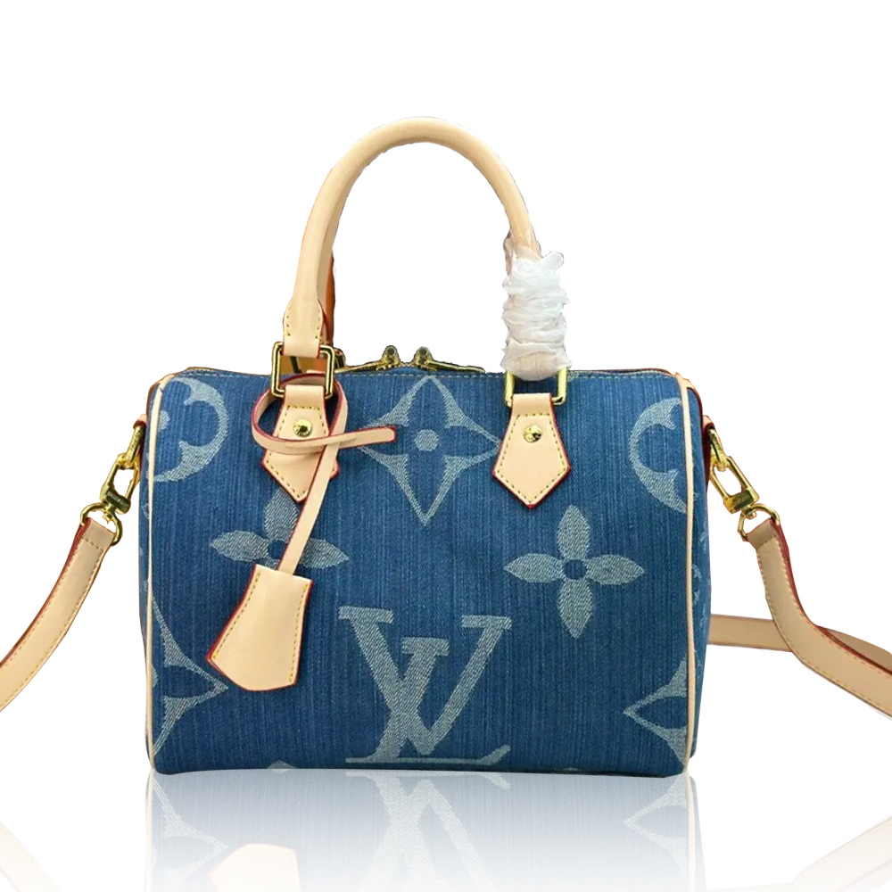 Louis Vuitton Speedy Bandoulière 25 Denim Handbag Crossbody Bag （Replica） - Ultra-Collectible