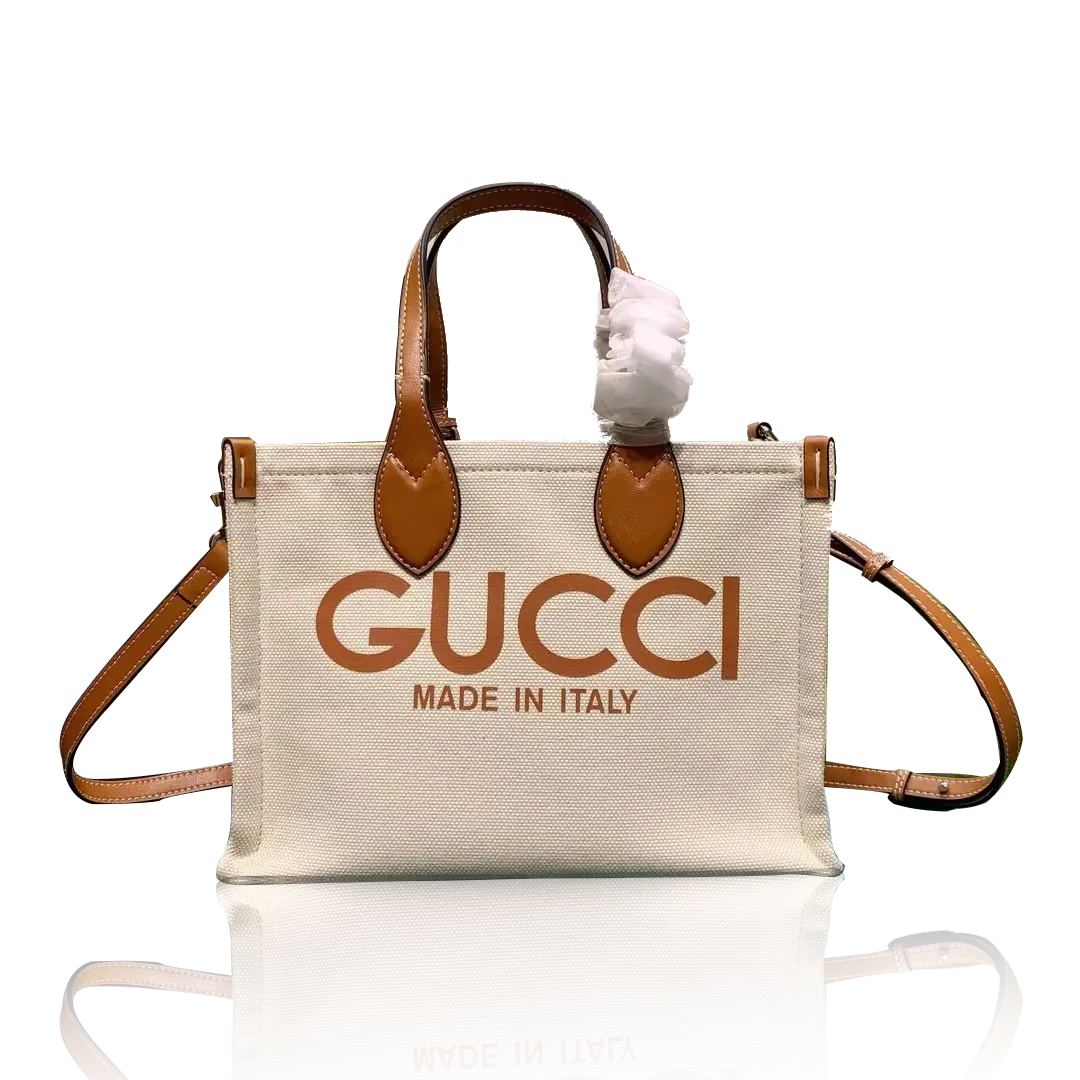 GUCCI TOTE BAG WITH GUCCI PRINT (Replica) - Ultra-Collectible
