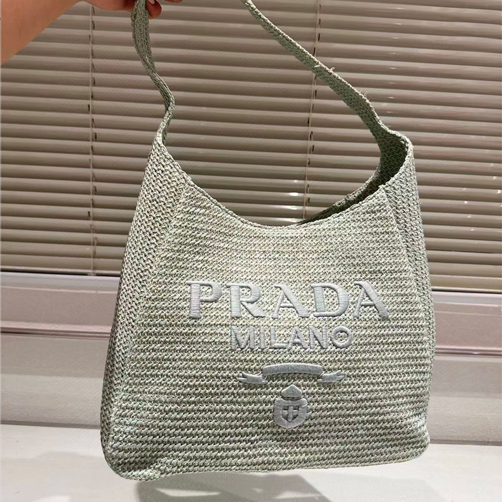 Prada Crochet Handbag Tote Bag - Ultra-Collectible