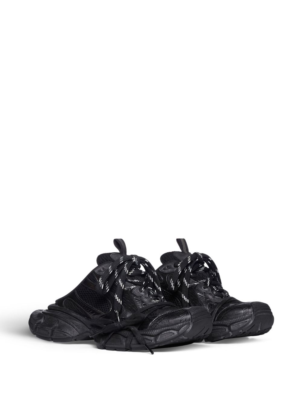 Balenciaga 3XL Sneaker- Panelled-Mule-Black(Replica) - Ultra-Collectible