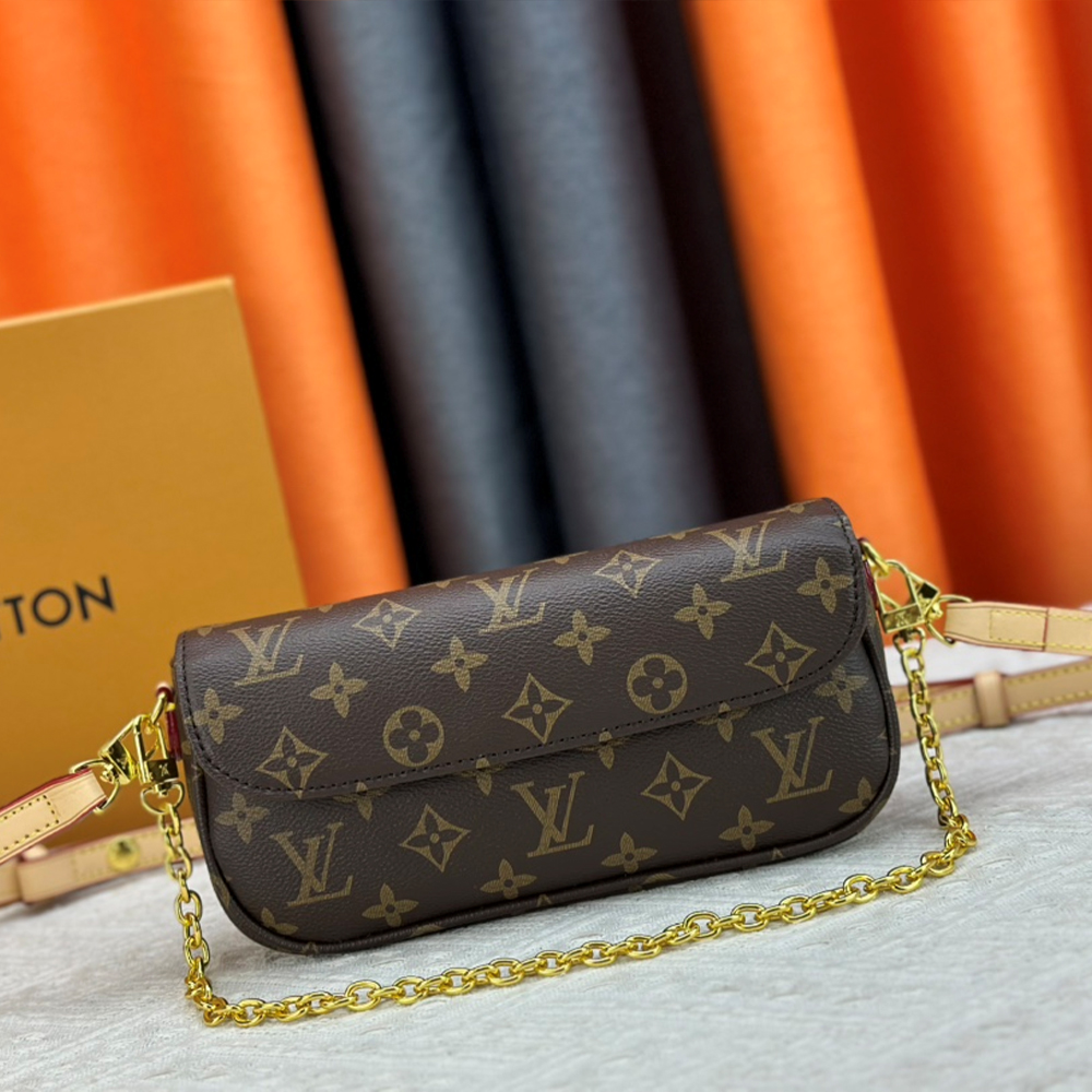 Louis Vuitton LV Leather Baguette Shoulder Handbag M82210&M81911 (Replica) - Ultra-Collectible