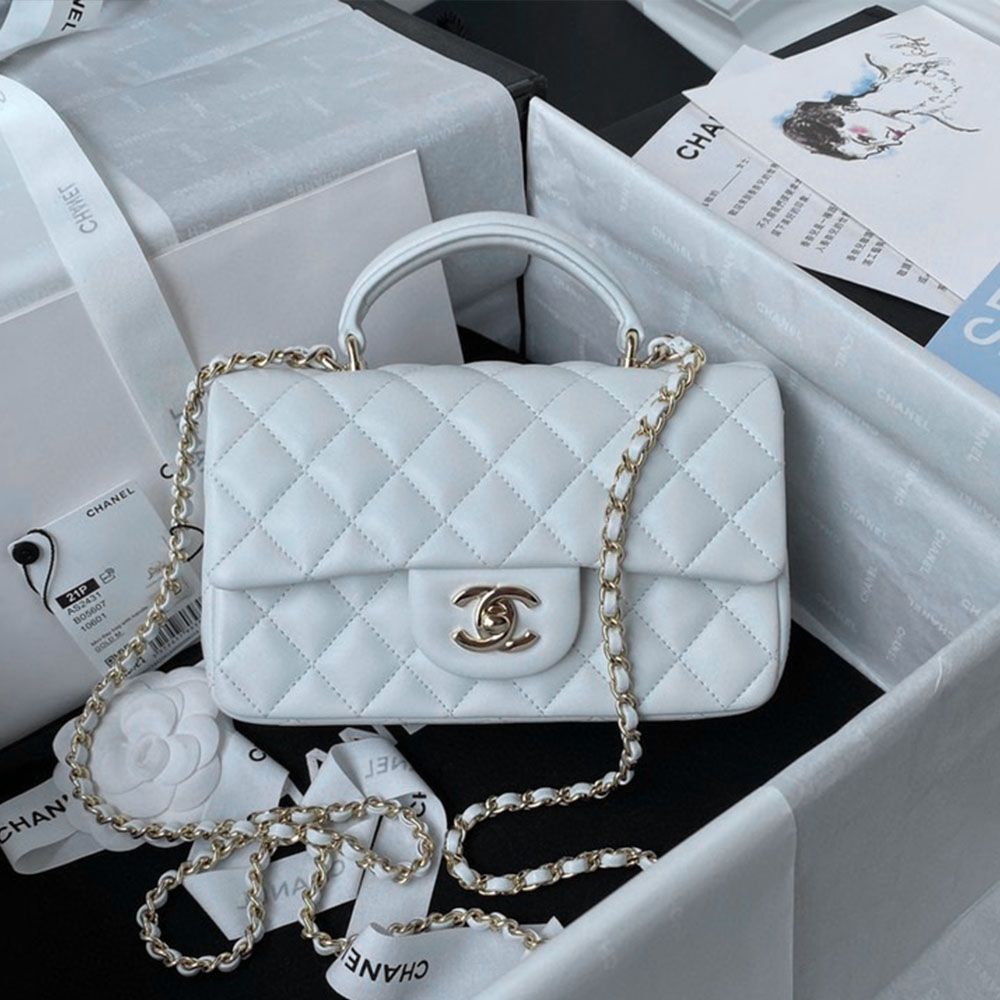 Chanle   Mini Top Handle CF(Replica) - Ultra-Collectible