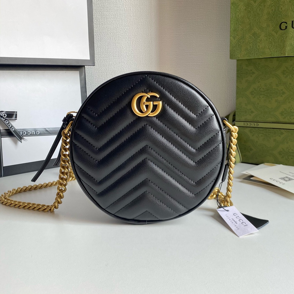 Gucci Marmont Round Shoulder Bag(Replica) - Ultra-Collectible
