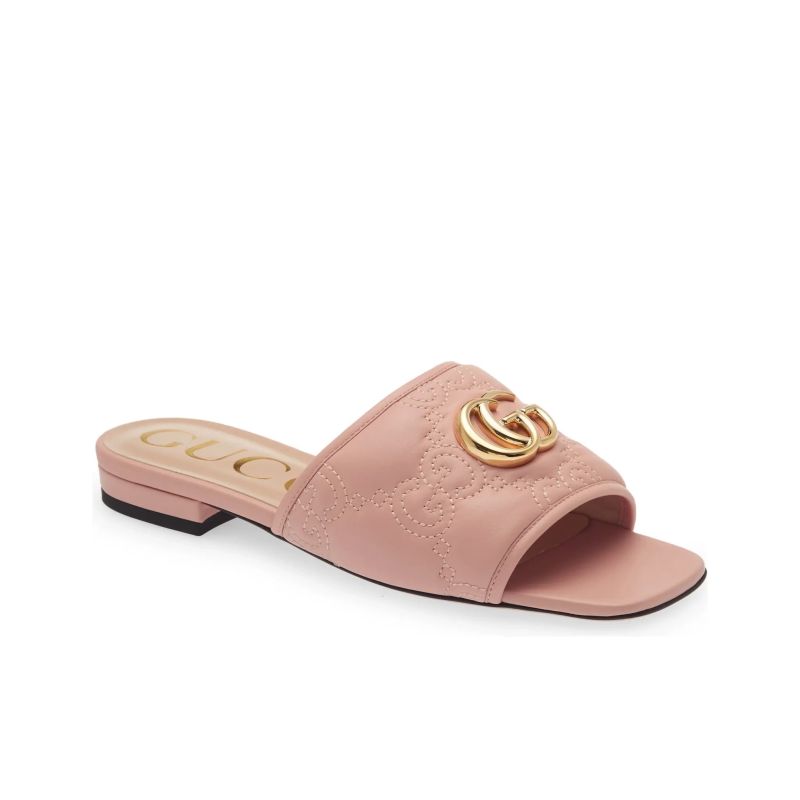 Gucci Jolie GG Matelassé Slide Sandal (Replica) - Ultra-Collectible