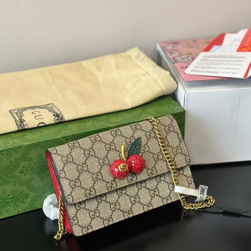 Gucci  Cherry Chain Bag (Replica） - Ultra-Collectible