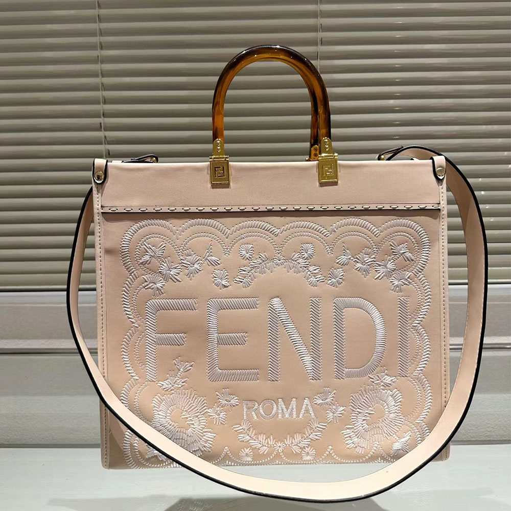 FENDI Sunshine Flower Embroidery Bag Medium(Replica) - Ultra-Collectible