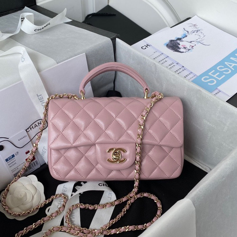 Chanle   Mini Top Handle CF(Replica) - Ultra-Collectible