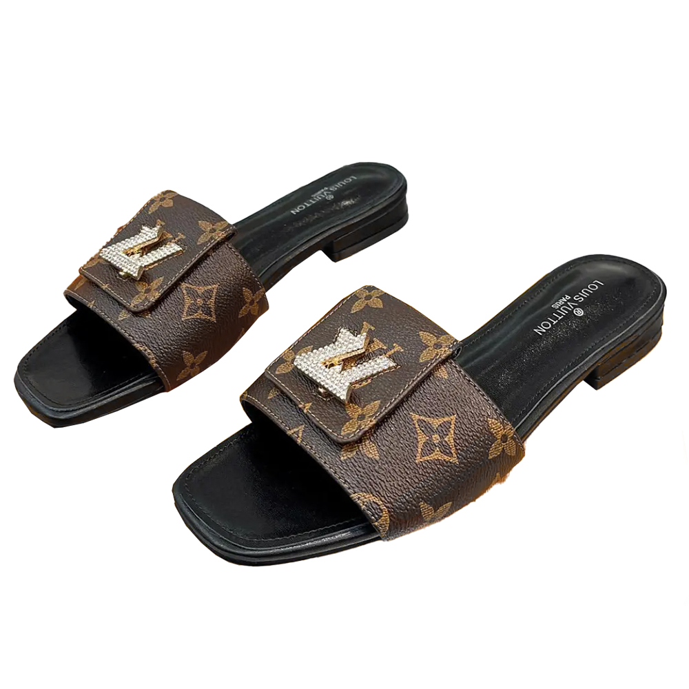 Louis Vuitton LV Comfortable Leather Flip-fFops  Slide Sandal (Replica) - Ultra-Collectible