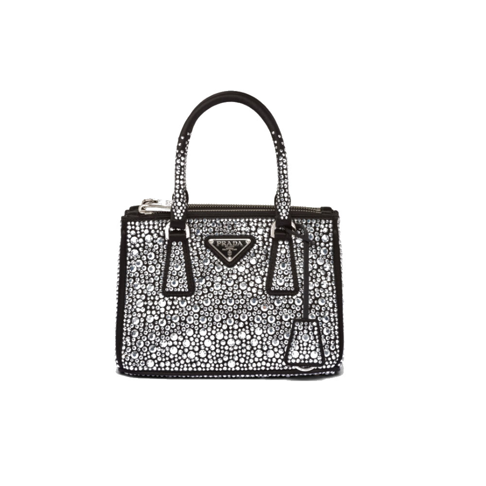 Prada Galleria Anti Crystal Mini Handbag - Ultra-Collectible