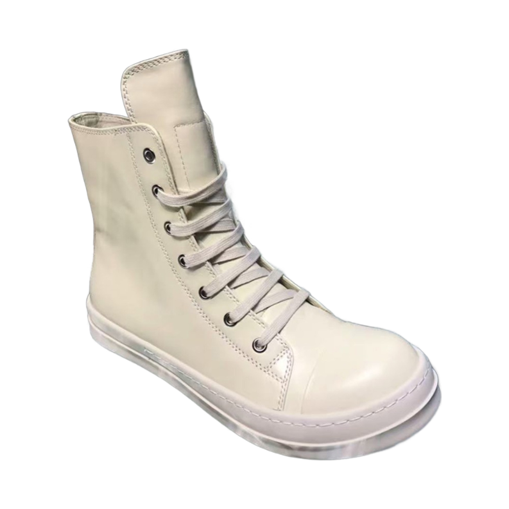 Rick Owens Drkshdw High-Top Leather Sneakers (Replica) - Ultra-Collectible