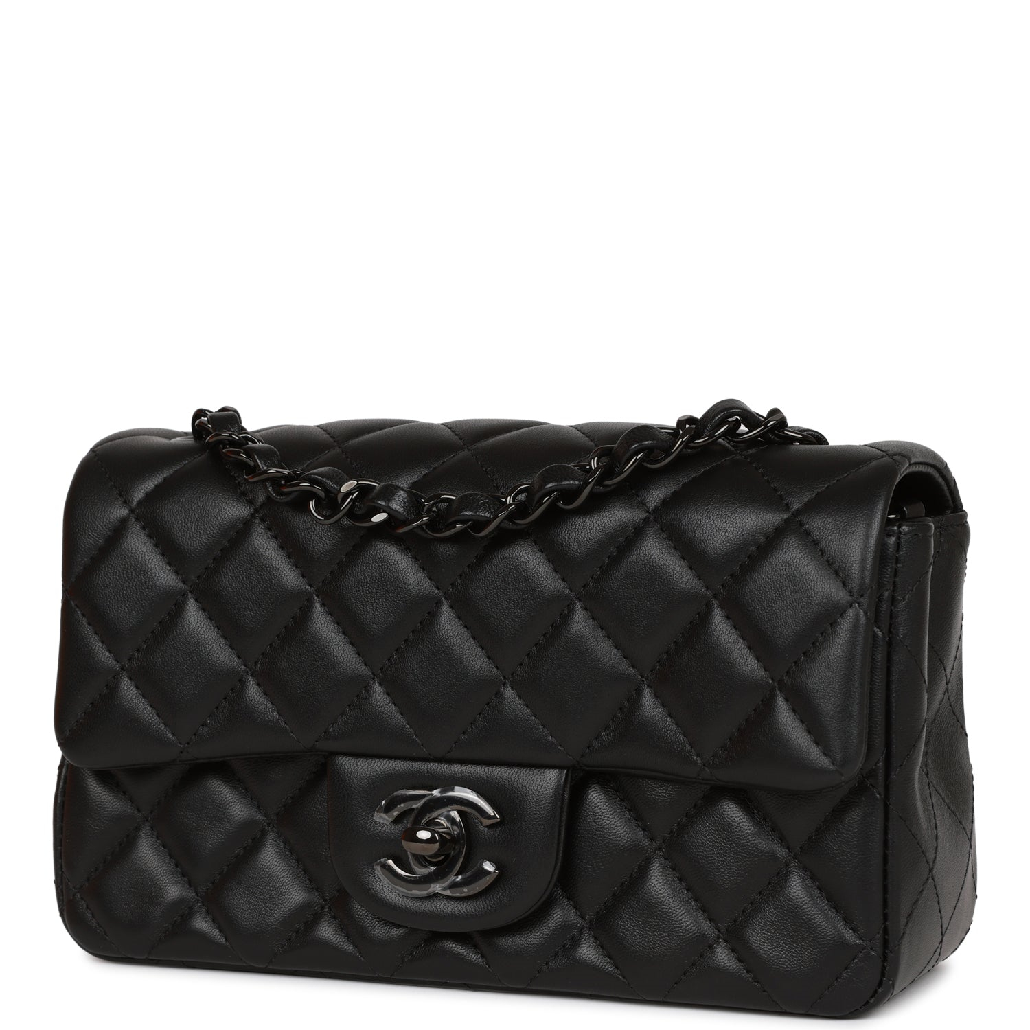 Chanel Classic Flag Bag Flap Bag SO Black   20CM(Replica) - Ultra-Collectible