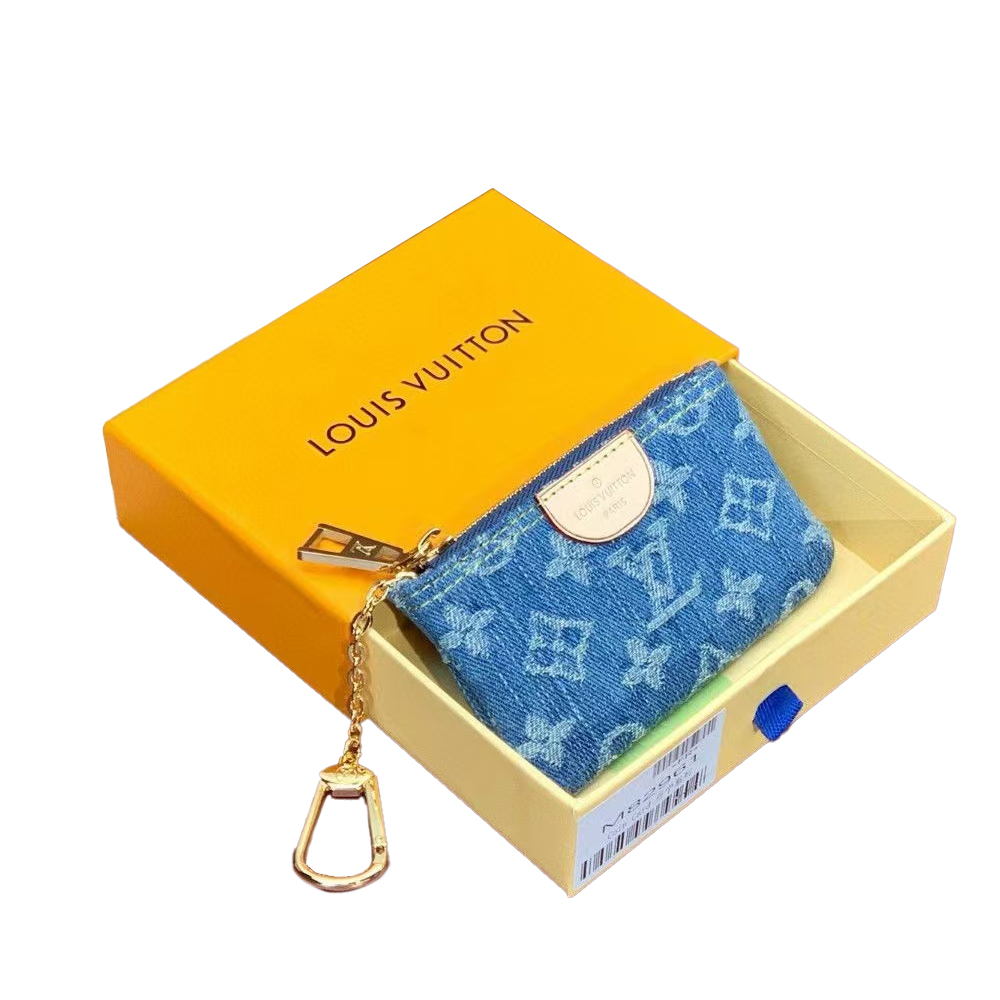 Louis Vuitton LV Jacquard Denim Key Bag （Replica） - Ultra-Collectible