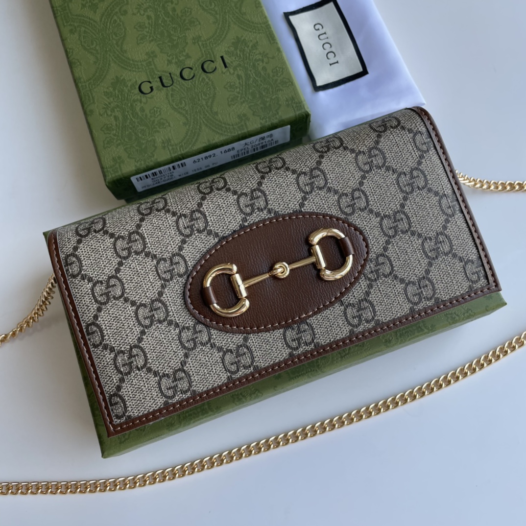 Gucci 1955 Horsebit Chain Wallet（Replica） - Ultra-Collectible
