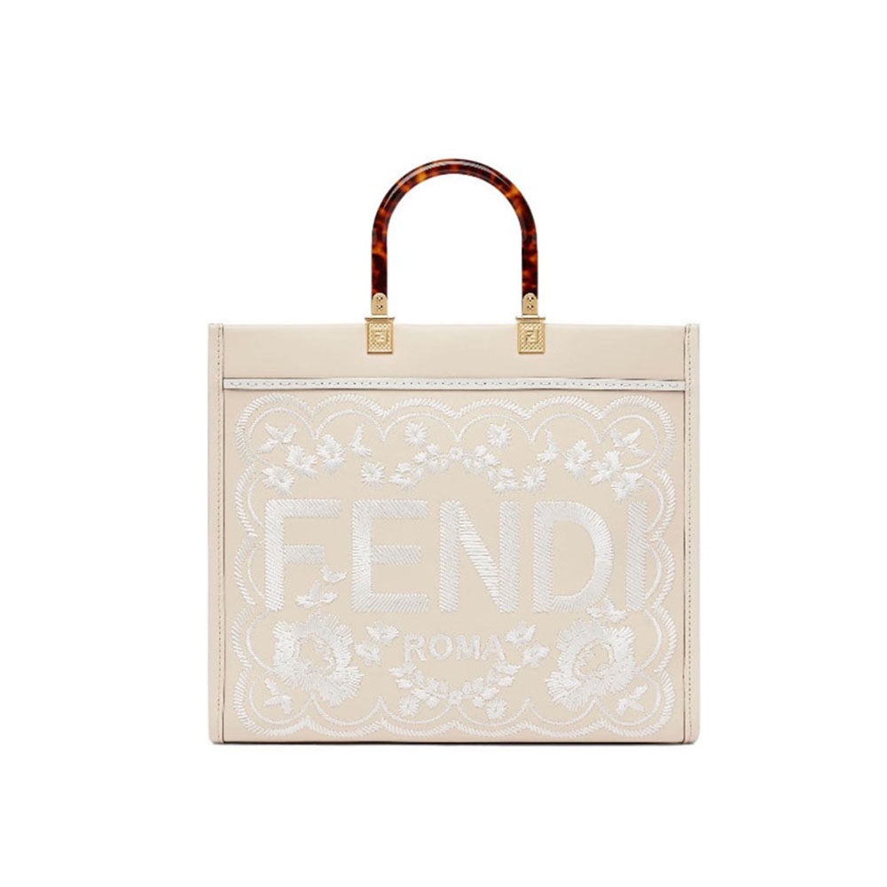 FENDI Sunshine Flower Embroidery Bag Medium(Replica) - Ultra-Collectible