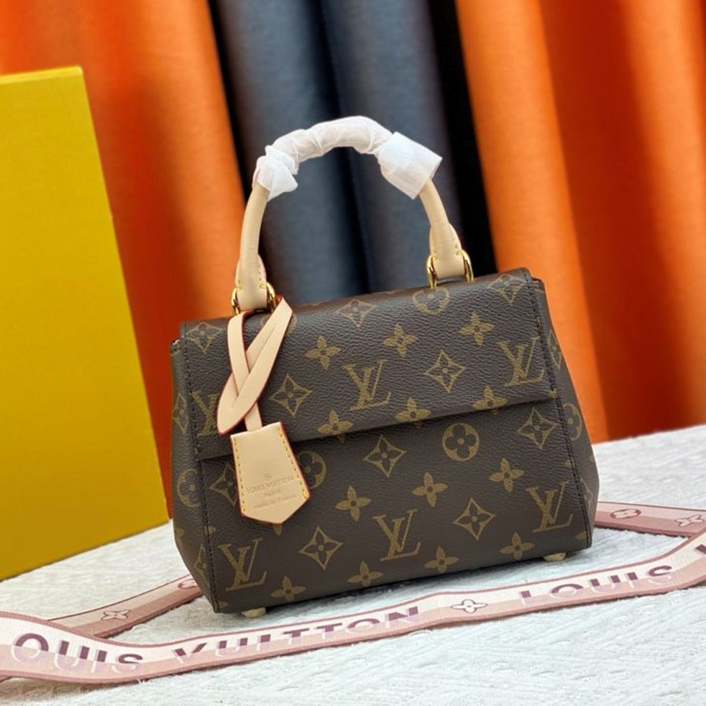 Louis Vuitton LV Cluny Leather Shoulder Crossbody Bag M46055&M46054 (Replica) - Ultra-Collectible