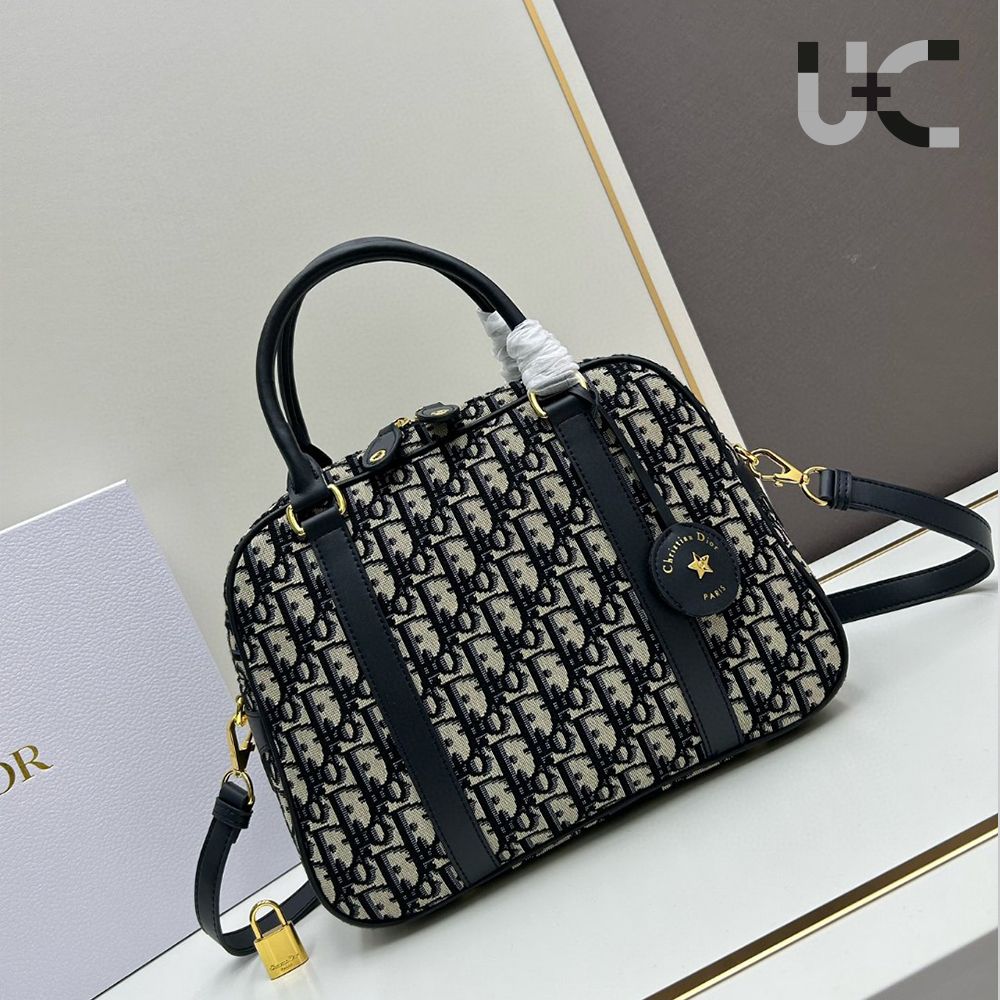 Dior Canvas Bowling Handbag（Perfect Replica) - Ultra-Collectible