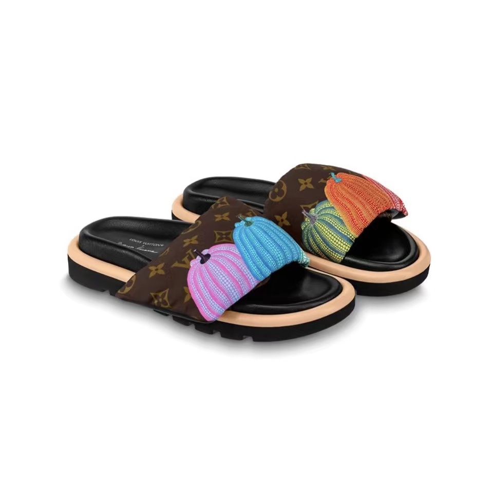 Louis Vuitton LV Pillow Yayoi Kusama Slide Sandal(Replica) - Ultra-Collectible
